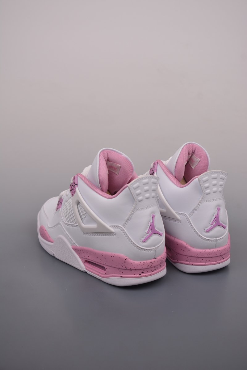 Air Jordan 4 Retro 'White / Pink' view