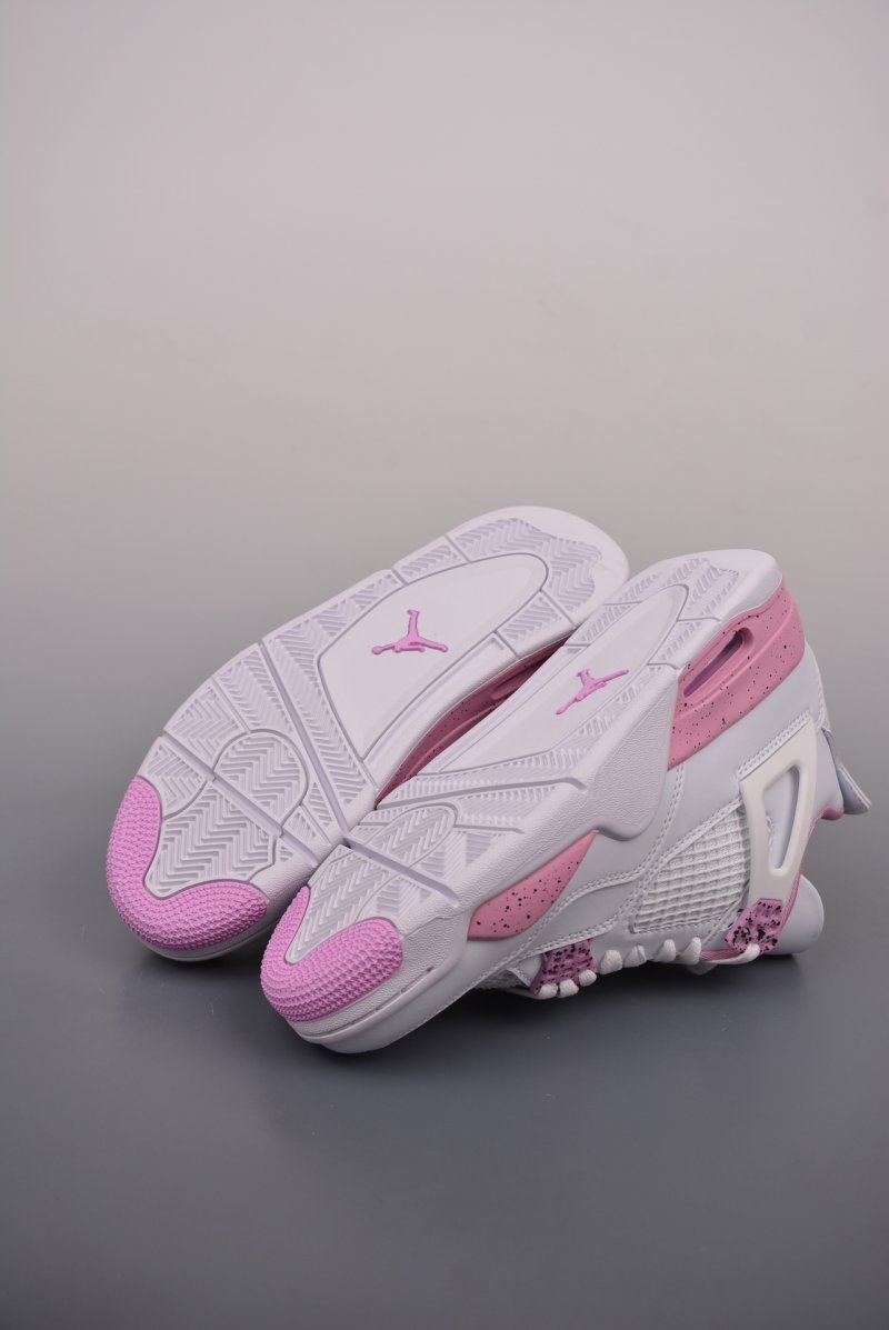Air Jordan 4 Retro 'White / Pink' view