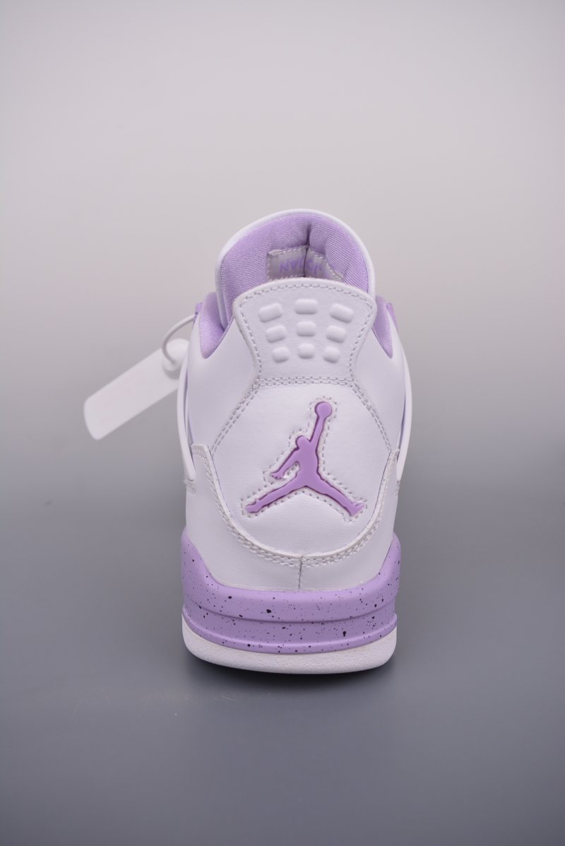 Air Jordan 4 Retro 'White / Purple' view
