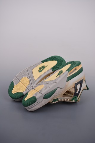 Air Jordan 4 Retro 'White / Green' view 3