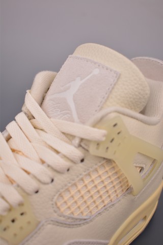 Air Jordan 4 Retro 'White / Orange' view 7