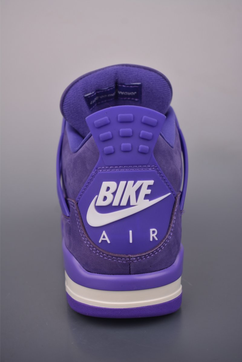 Air Jordan 4 Retro 'White / Purple' view