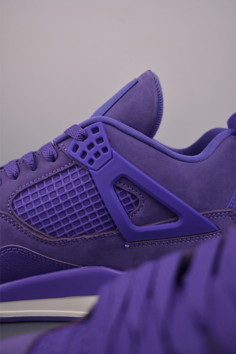 Air Jordan 4 Retro 'White / Purple' view