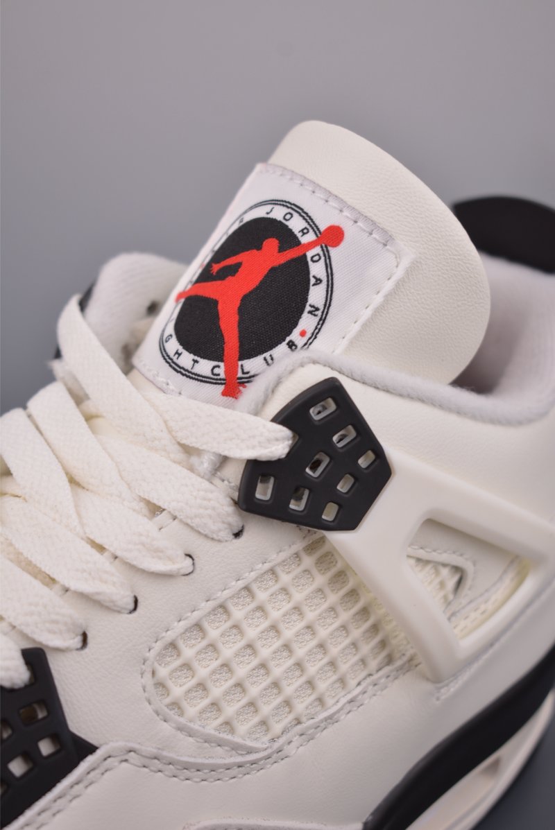 Air Jordan 4 Retro 'Black / White / Red' view