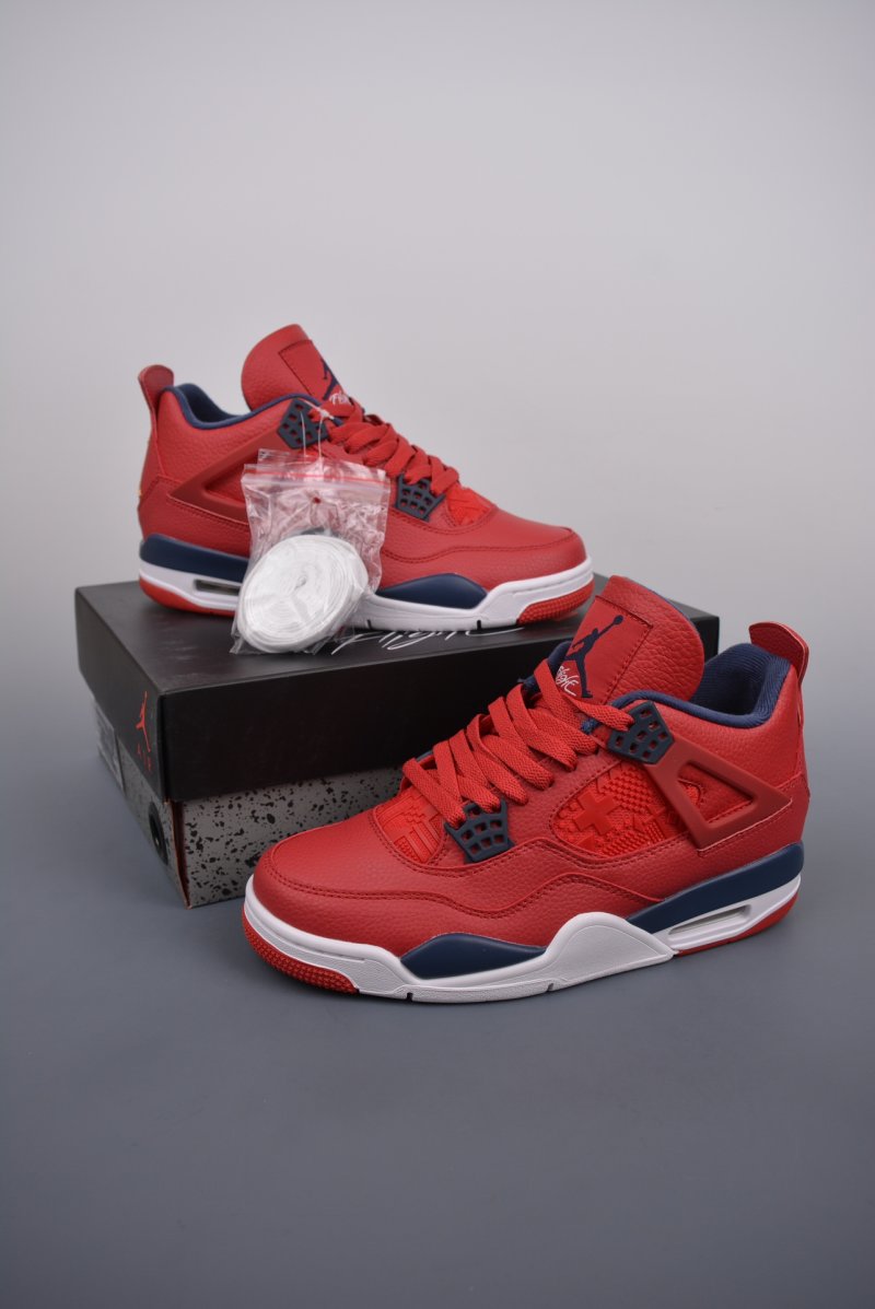 Air Jordan 4 Retro 'Black / Red' view