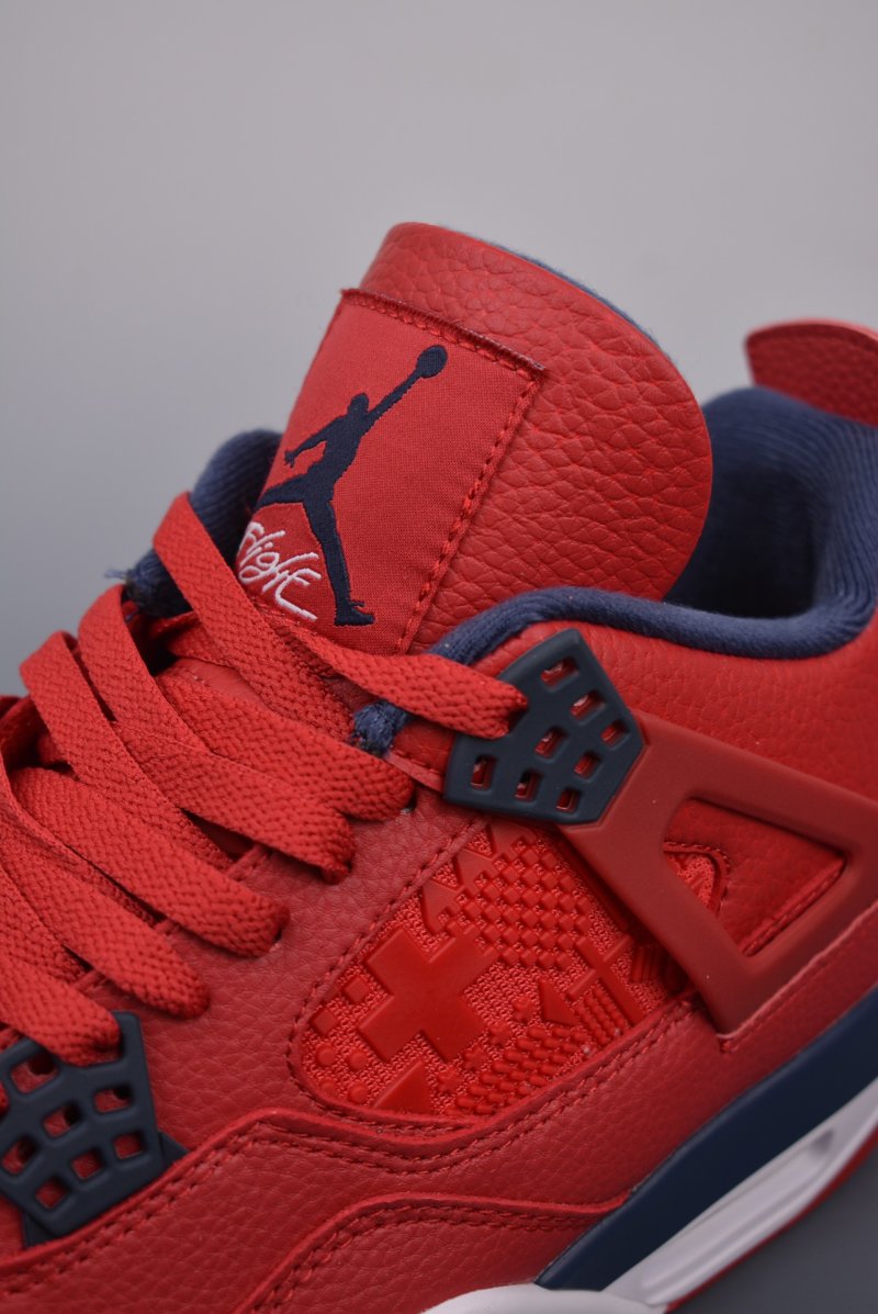Air Jordan 4 Retro 'Black / Red' view