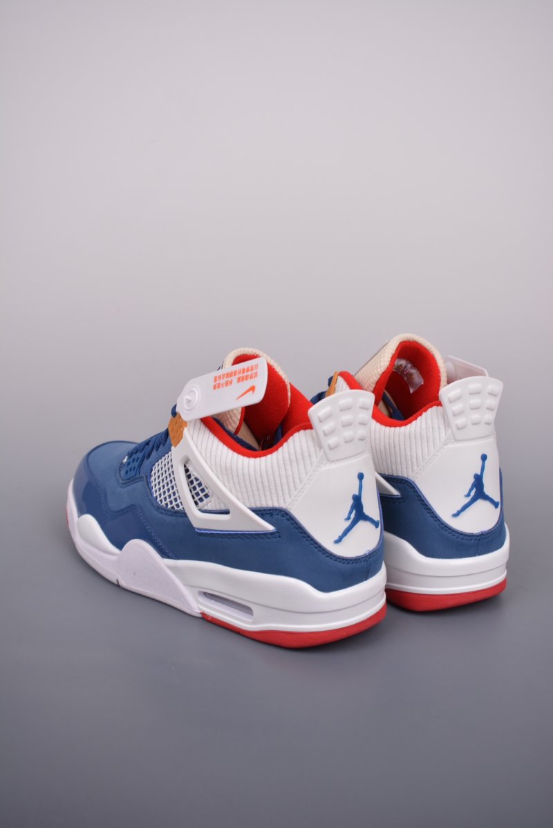 Air Jordan 4 Retro 'White / Red / Blue' view