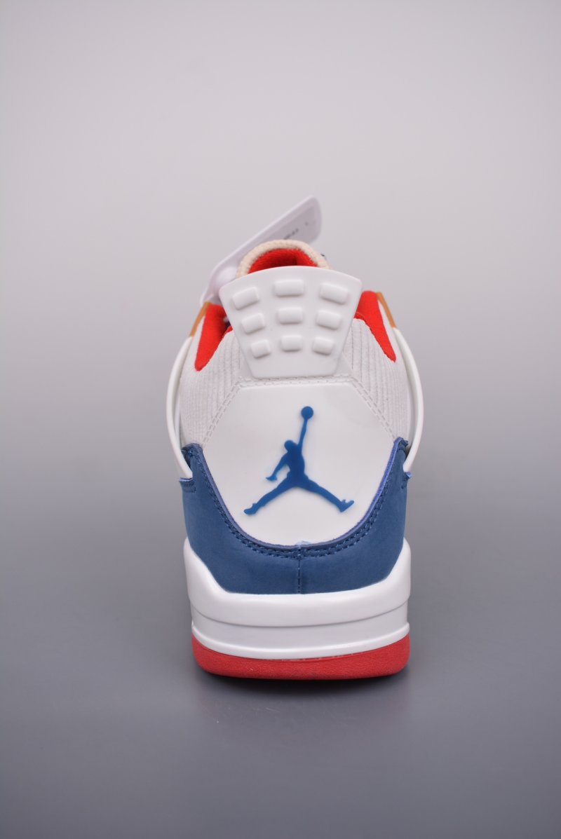 Air Jordan 4 Retro 'White / Red / Blue' view