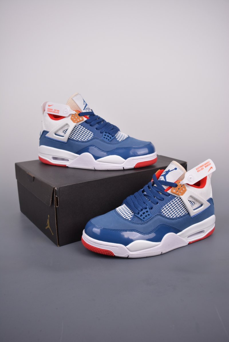 Air Jordan 4 Retro 'White / Red / Blue' view