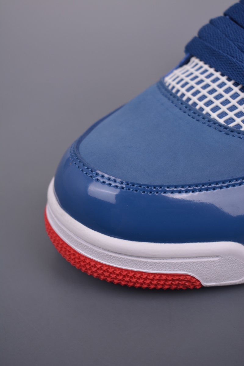 Air Jordan 4 Retro 'White / Red / Blue' view