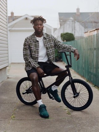 Jordan Air Jordan 4 RM x Nigel Sylvester 'Fence Green' view 3
