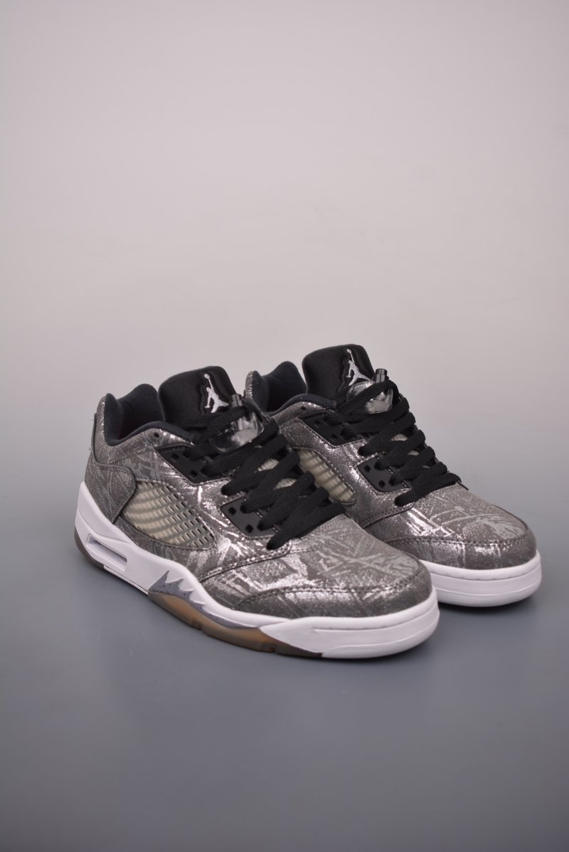 Air Jordan 5 Low 'Grey / Silver'