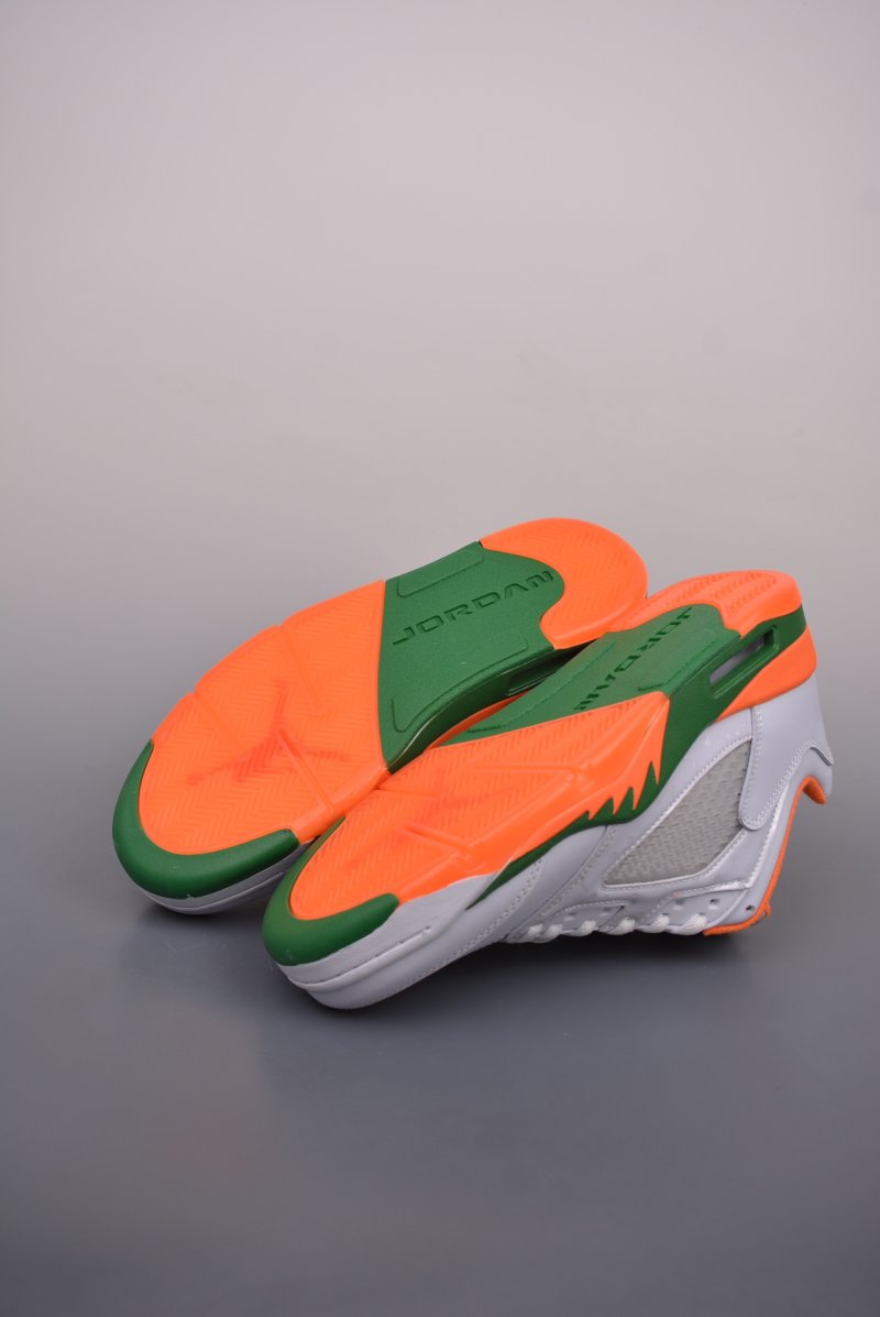 Air Jordan 5 Low 'Orange / Green' view