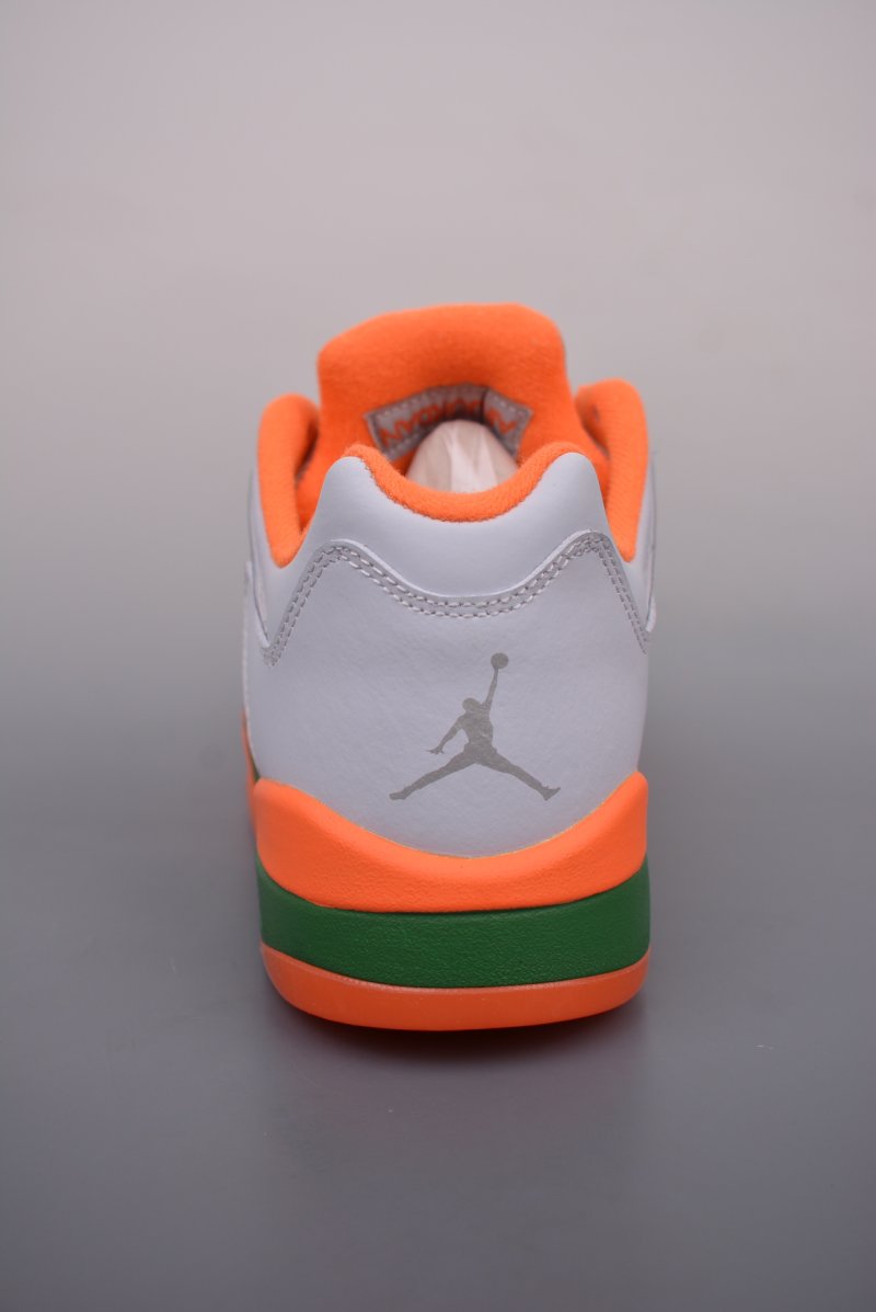 Air Jordan 5 Low 'Orange / Green' view