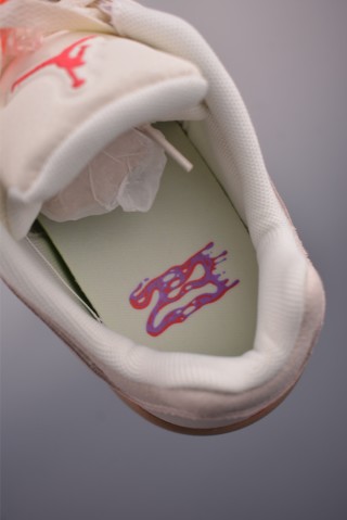 Air Jordan 5 Low 'White / Red / Purple' view 9