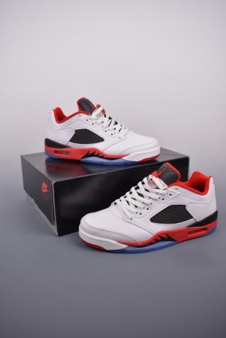Air Jordan 5 Low 'Fire Red' view 5