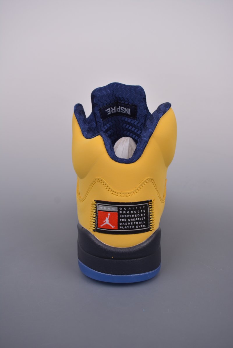 Air Jordan 5 Retro 'Michigan' view