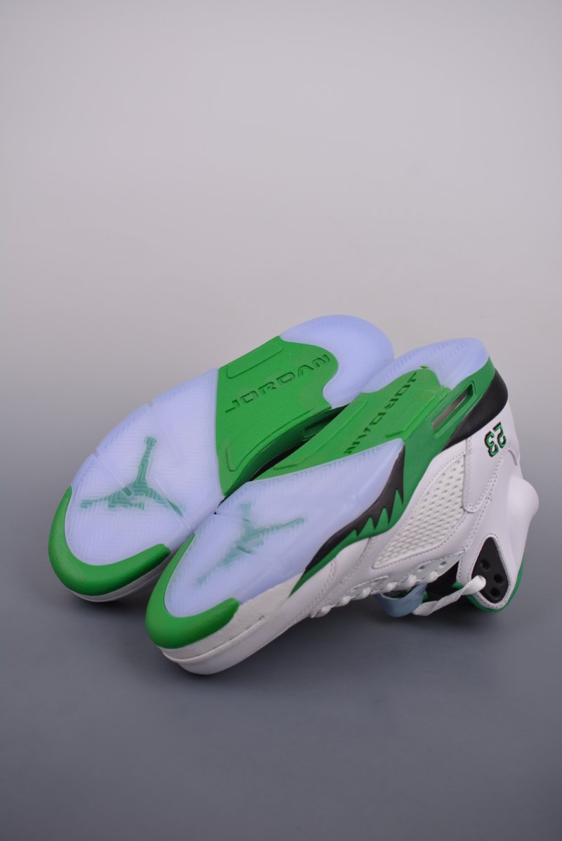 Air Jordan 5 Retro 'White / Green' view