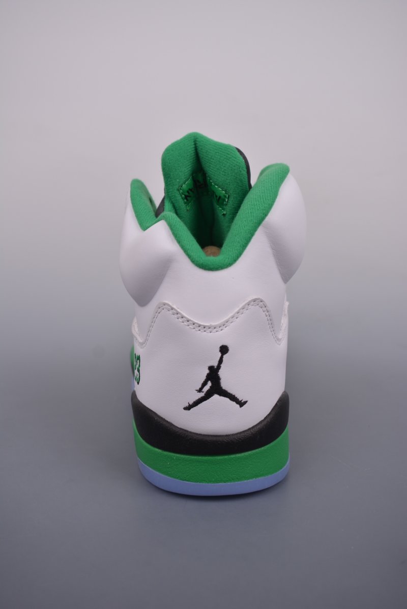 Air Jordan 5 Retro 'White / Green' view