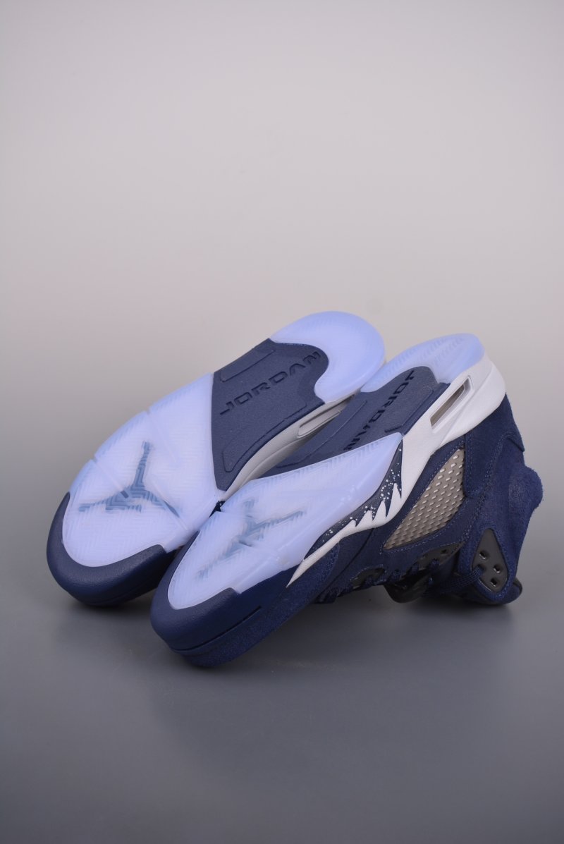 Air Jordan 5 Retro 'Grey / Navy' view