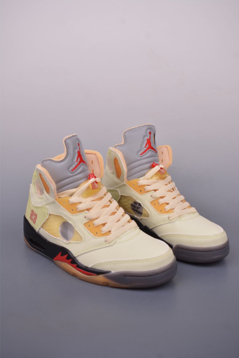 Off-White X Jordan Air Jordan 5 Retro 'Sail'