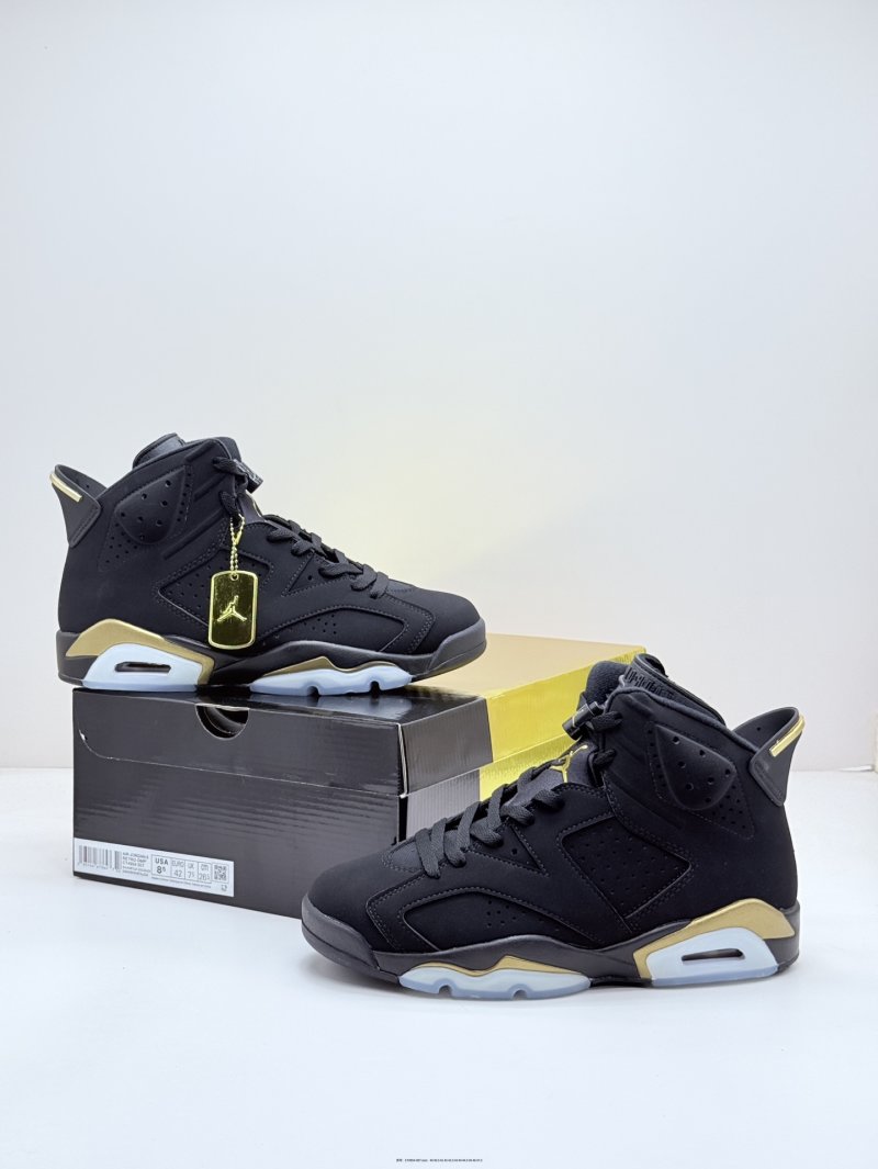 Air Jordan 6 Retro 'Toro Bravo Black / Gold'