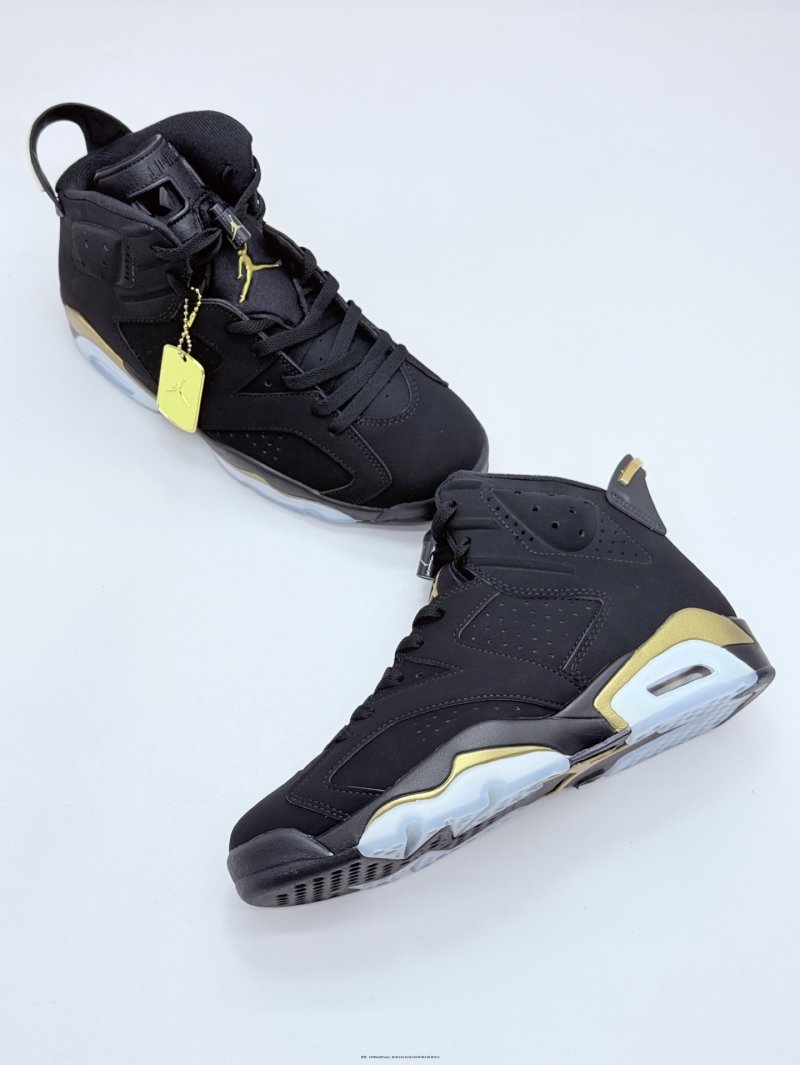 Air Jordan 6 Retro 'Toro Bravo Black / Gold' view