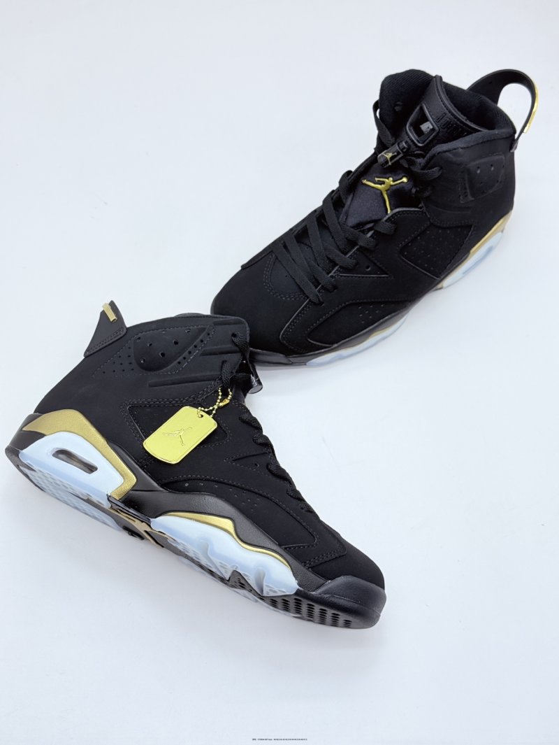 Air Jordan 6 Retro 'Toro Bravo Black / Gold' view