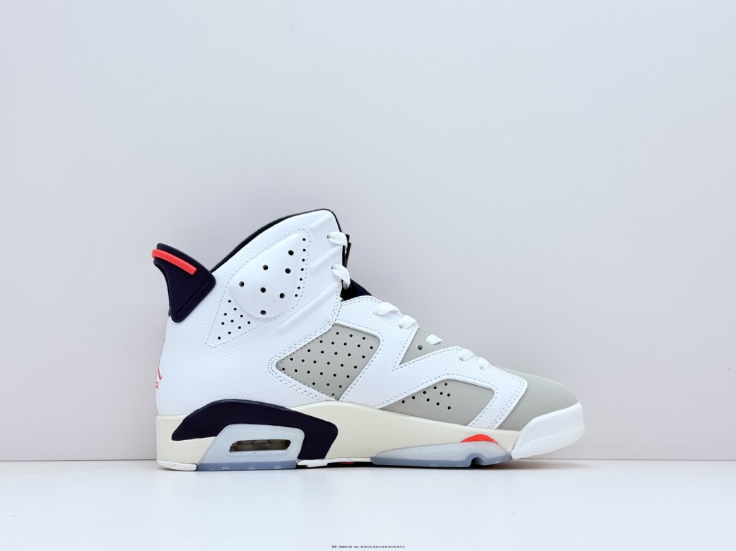 Air Jordan 6 Retro 'Toro Bravo White / Red / Black' view