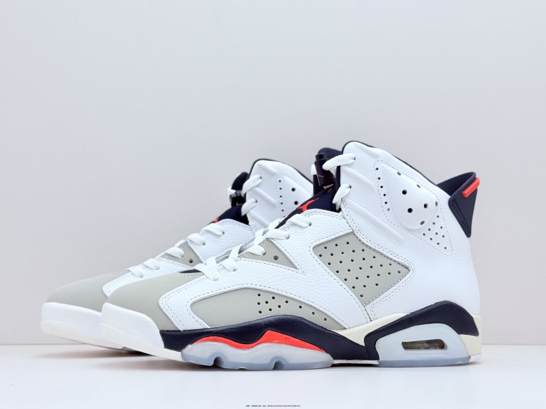 Air Jordan 6 Retro 'Toro Bravo White / Red / Black' view