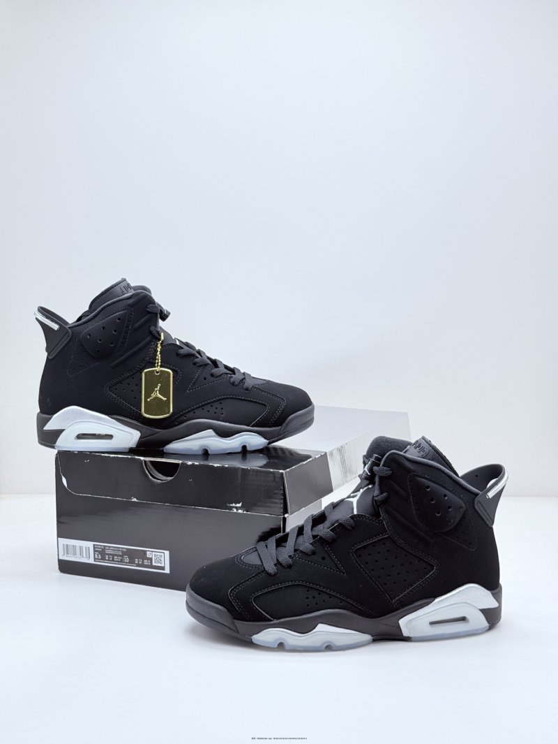 Air Jordan 6 Retro 'Toro Bravo Black / Silver'