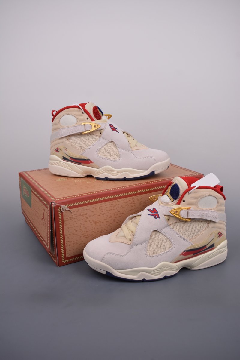 Air Jordan 8 Retro 'Aqua Tinker Hatfield Beige' view