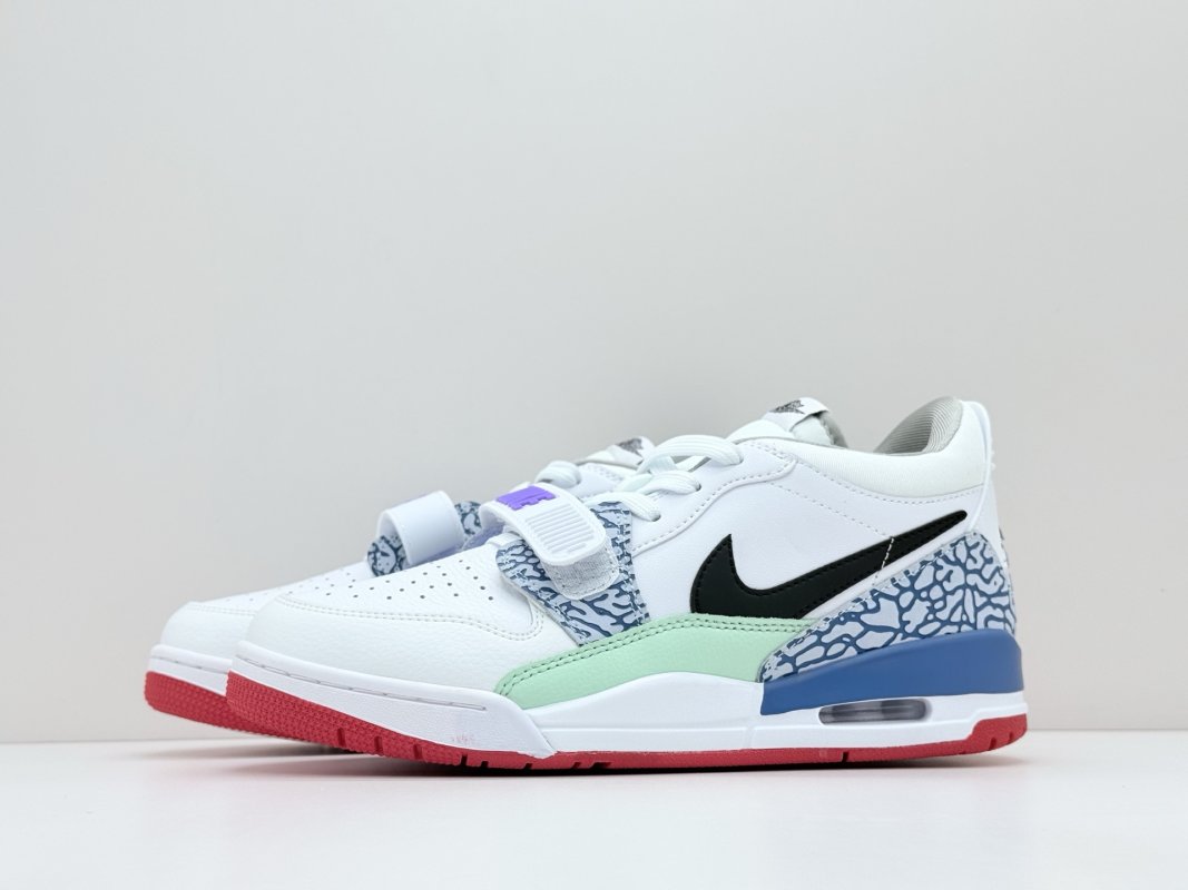 Air Jordan Legacy 312 Low 'White / Blue / Purple' view