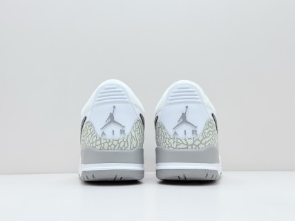 Air Jordan Legacy 312 Low 'White / Silver' view 12