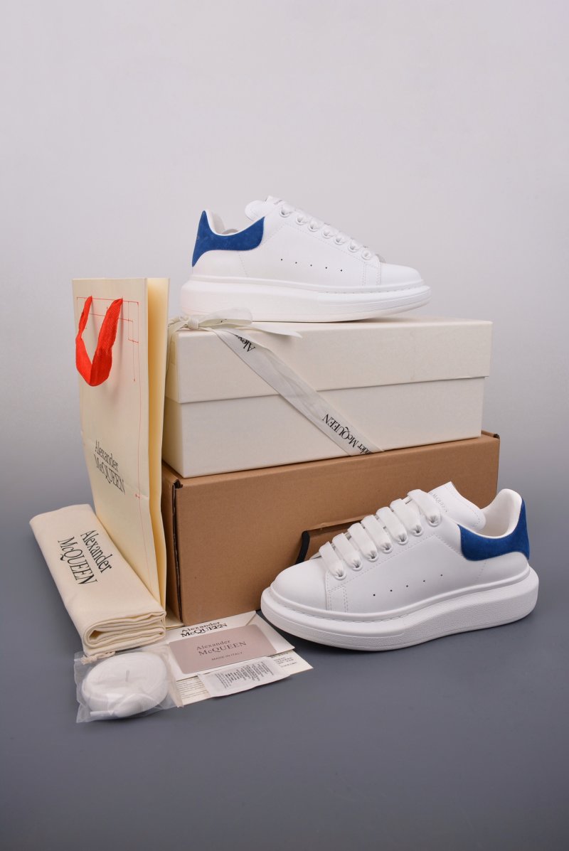 Alexander McQueen Platform Sneaker 'Gold' view