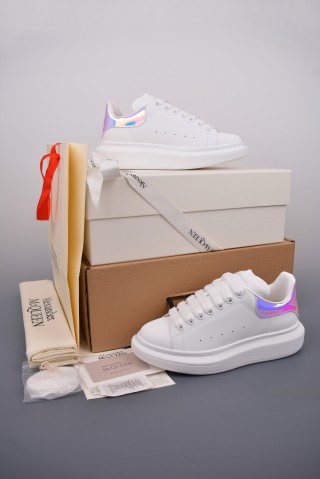 Alexander McQueen Platform Sneaker 'Gold' view 14