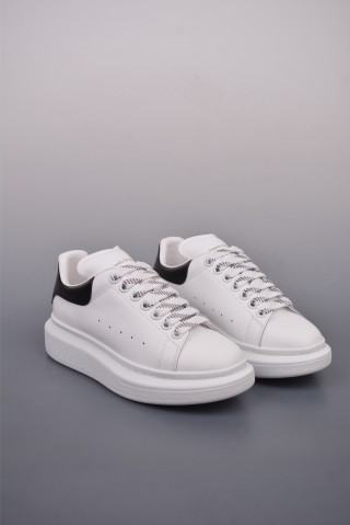 Alexander McQueen Platform Sneaker 'White / Blue / Gold' view 1