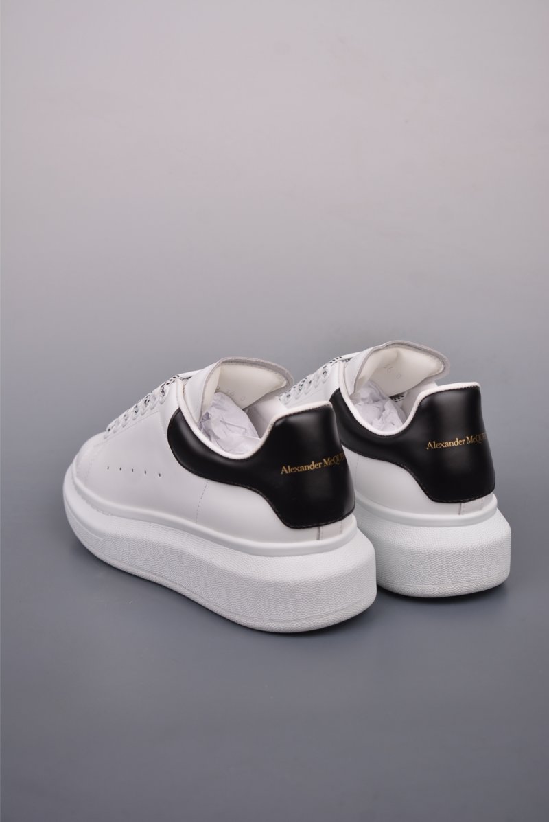 Alexander McQueen Platform Sneaker 'White / Blue / Gold' view