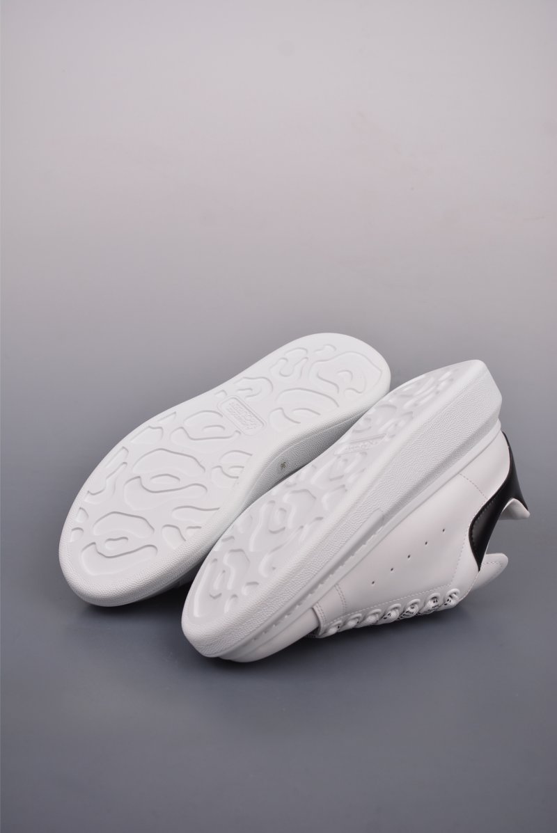 Alexander McQueen Platform Sneaker 'White / Blue / Gold' view