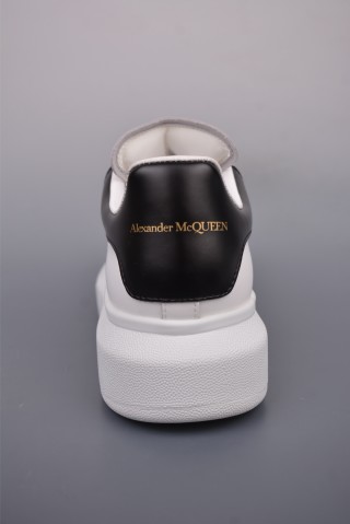 Alexander McQueen Platform Sneaker 'White / Blue / Gold' view 4
