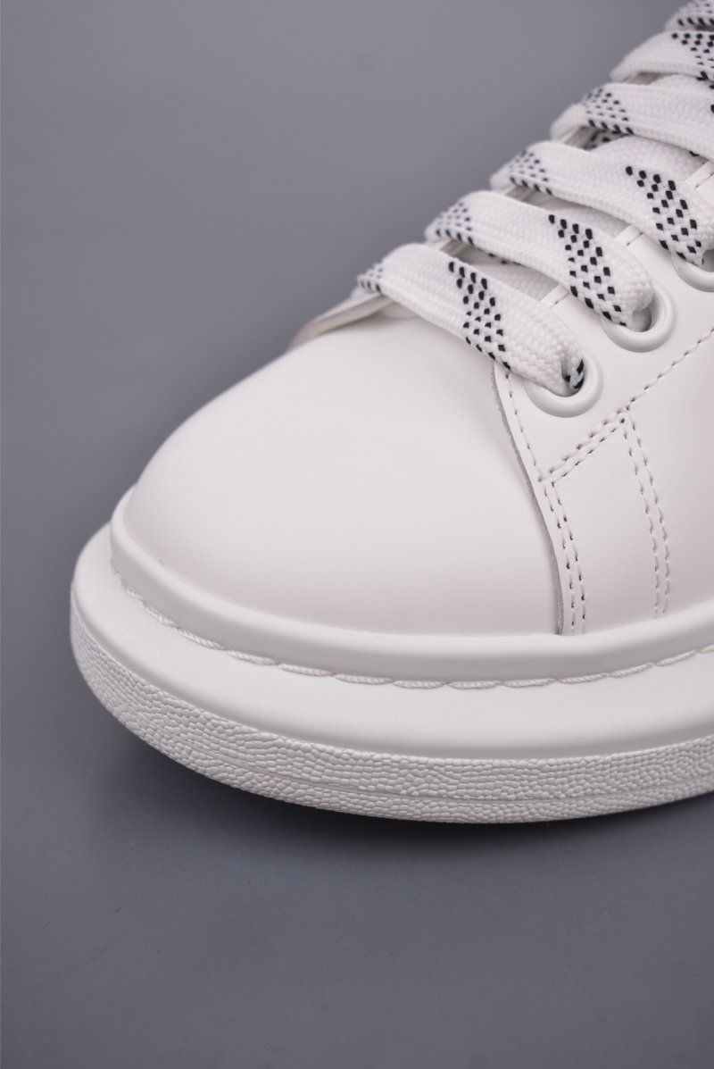 Alexander McQueen Platform Sneaker 'White / Blue / Gold' view
