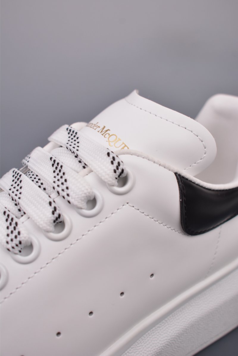 Alexander McQueen Platform Sneaker 'White / Blue / Gold' view