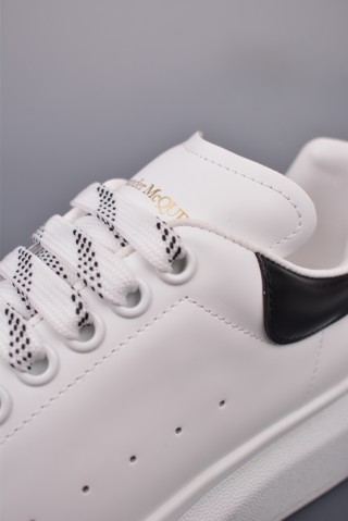 Alexander McQueen Platform Sneaker 'White / Blue / Gold' view 7