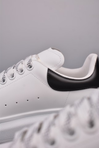 Alexander McQueen Platform Sneaker 'White / Blue / Gold' view 8
