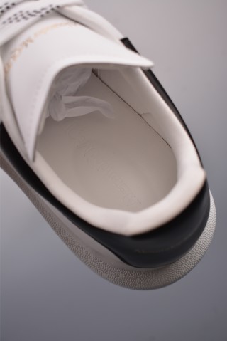 Alexander McQueen Platform Sneaker 'White / Blue / Gold' view 9