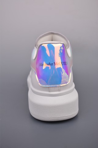 Alexander McQueen Platform Sneaker 'White / Blue / Gold' view 22