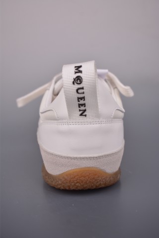 Alexander McQueen Oversized Sneaker 'White' view 4