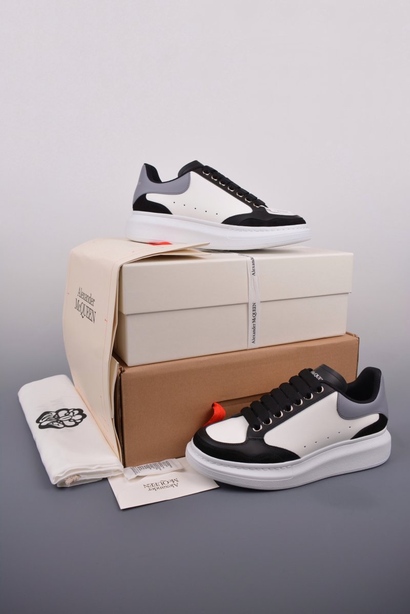 Alexander McQueen Oversized Sneaker TPU 'White / Yellow' view
