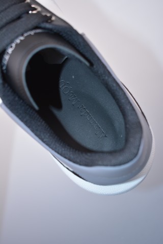 Alexander McQueen Oversized Sneaker TPU 'White / Yellow' view 9