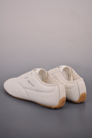 Alexander McQueen Boxe Sneaker 'Black / White / Beige / Red' view 2